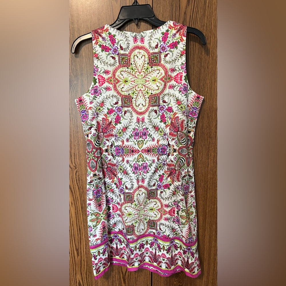 London times size 10 dress floral lined - Picture 3 of 3